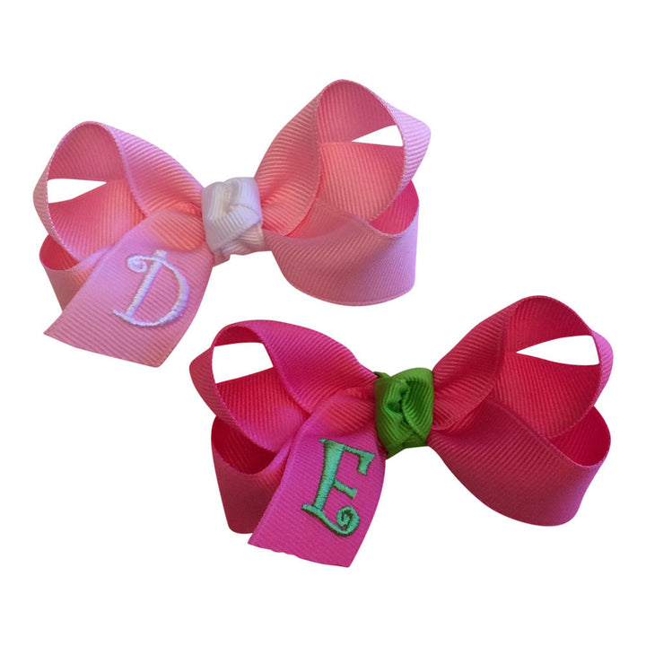 Monogrammed Small Bow