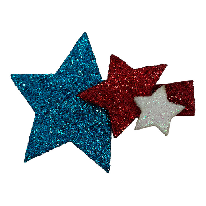 05 Patriotic Glitter Star Tail